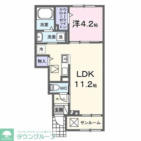 ベル セゾンの物件間取画像